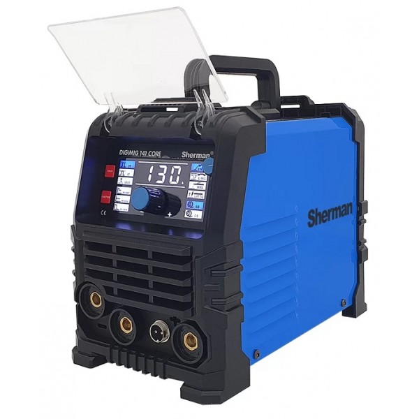 Sinerginis inverterinis suvirinimo pusautomatis DIGIMIG 141 CORE (suvirinimui be dujų) Sinerginis inverterinis suvirinimo pusautomatis DIGIMIG 141 CORE (suvirinimui be dujų)